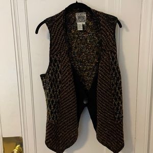 Vintage Curio Brown Vest